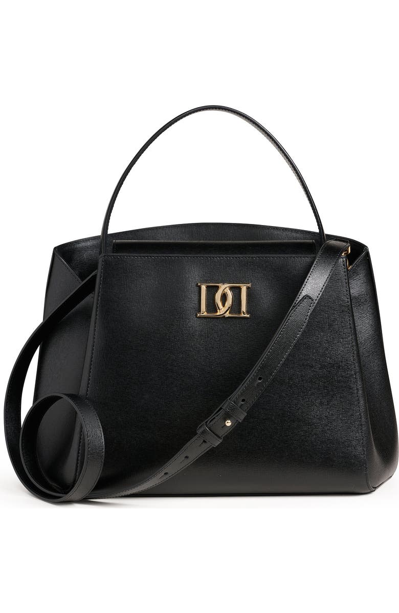 DESERI Rosa Handbag, Alternate, color, Black