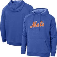 Champion Men's Champion  Royal New York Mets Triumph Tri-Blend Raglan Hoodie