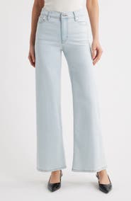 FRAME Le Slim Palazzo High Waist Wide Leg Jeans