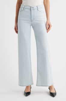 FRAME Le Slim Palazzo High Waist Wide Leg Jeans