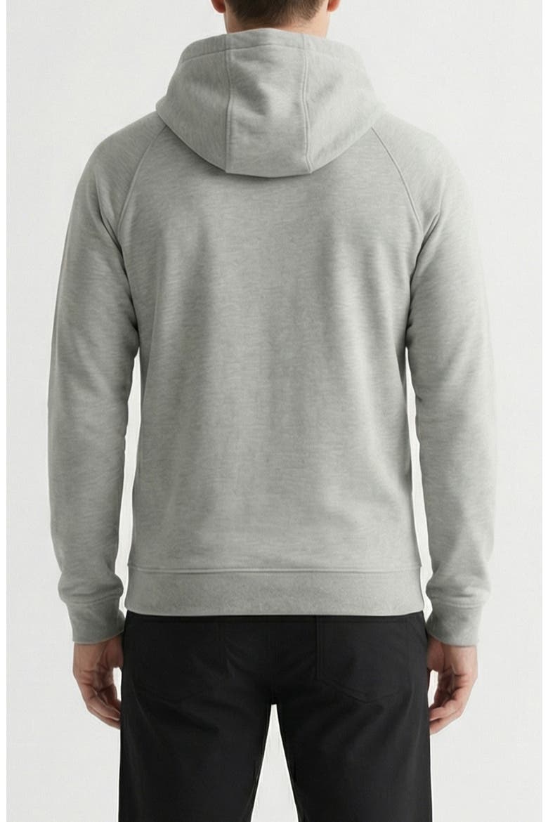 Neoprene Golf Hoodie, Alternate, color, LIGHT GREY