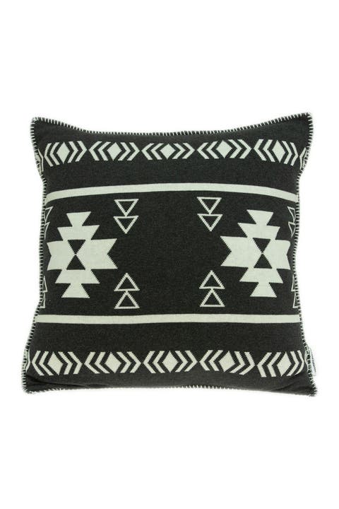 Sioux Southwest Pillow - 20" x 20" - Black