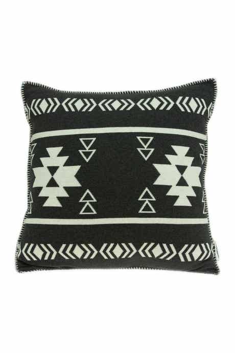 PARKLAND COLLECTION Sioux Southwest Pillow - 20" x 20" - Black