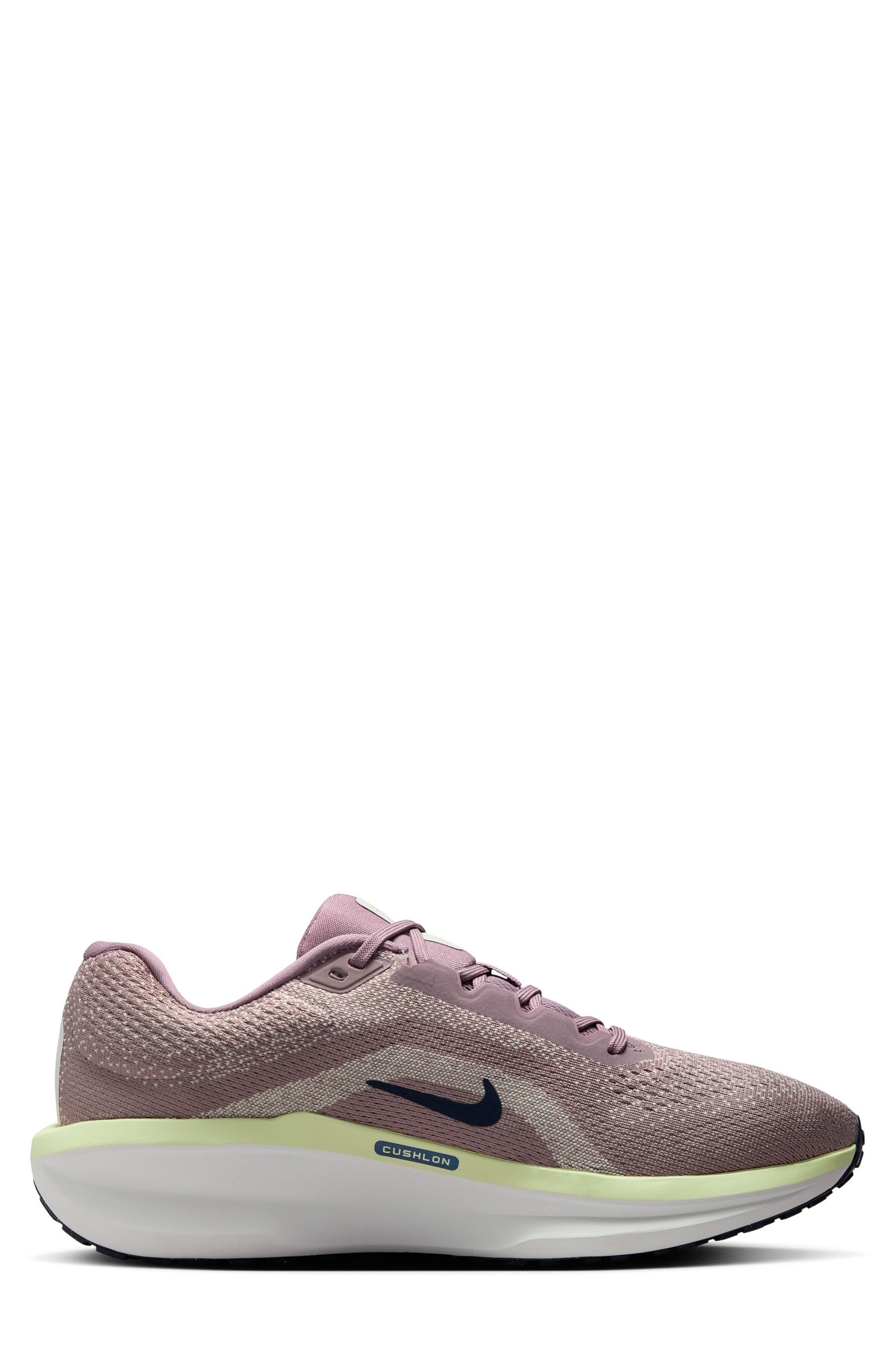 Nike Air Winflo 11 Running Shoe, Alternate, color, Taupe Grey/ Obsidian