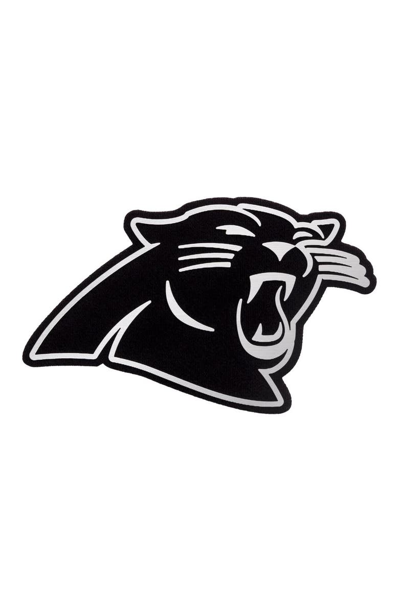 ANTIGUA Men's Antigua White Carolina Panthers Metallic Logo Big & Tall Tribute Polo, Alternate, color,