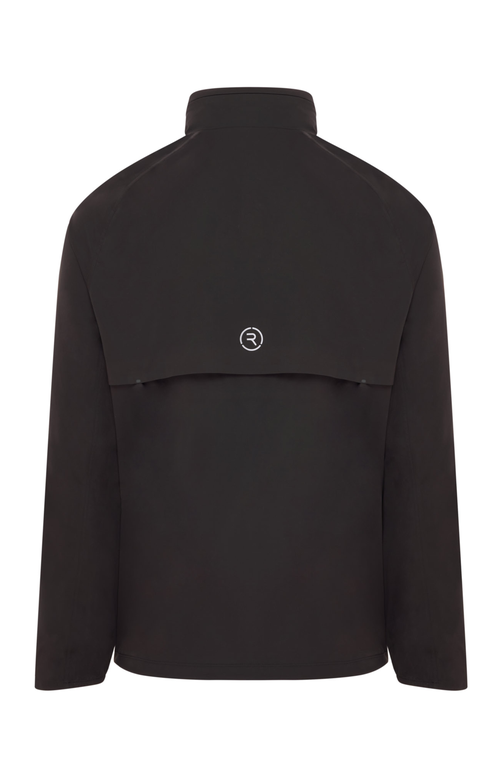 Reflo Evelix Waterproof Recyclable Jacket In Black