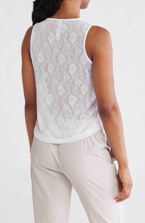 X By Gottex Lace Sleeveless Top