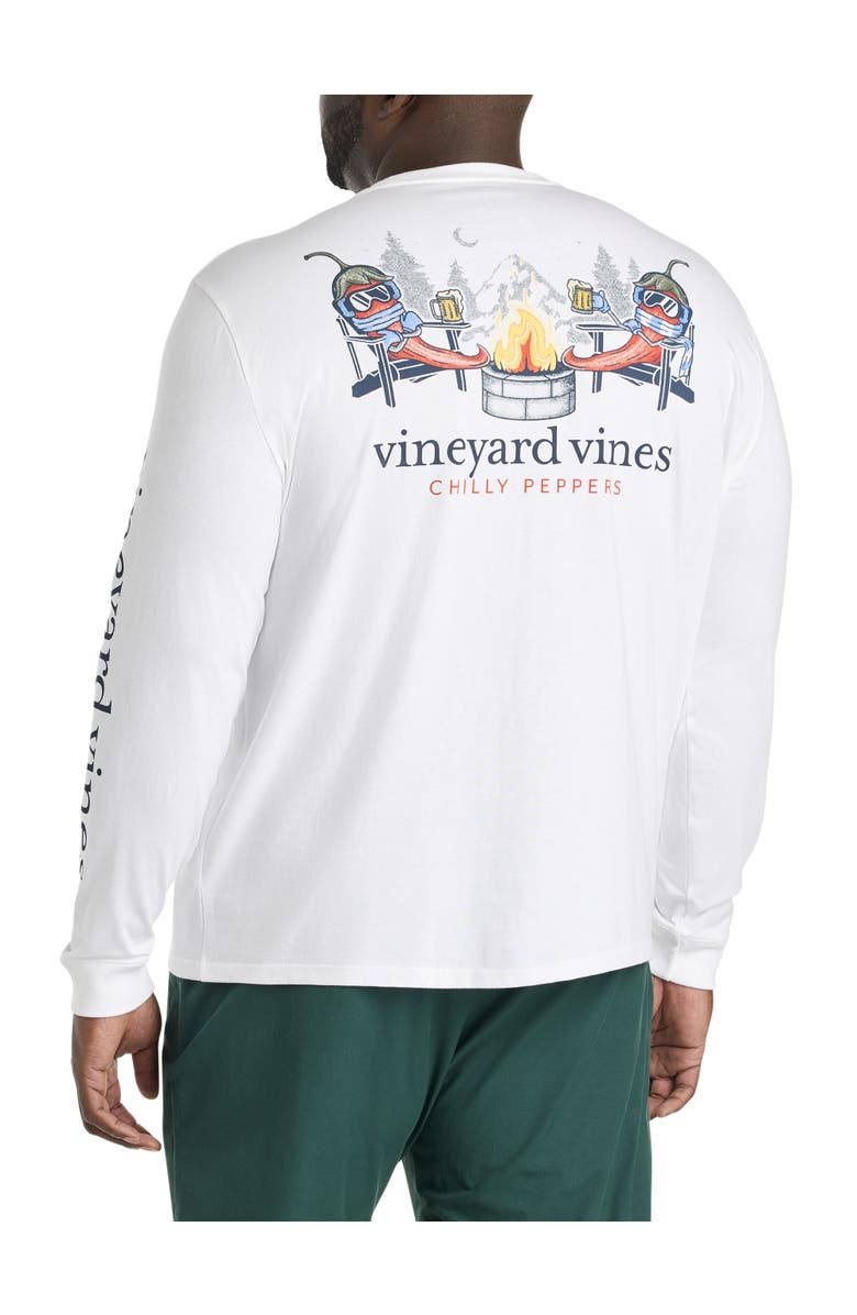 vineyard vines Big & Tall Chilly Peppers Graphic Tee, Main, color, White Cap