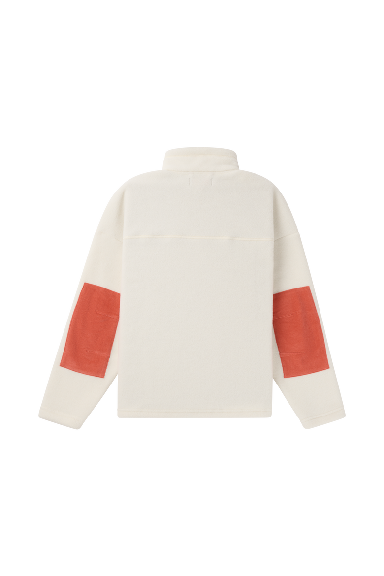 V-Bond Cord Fleece Womens, Alternate, color, Natural/Weathered Red