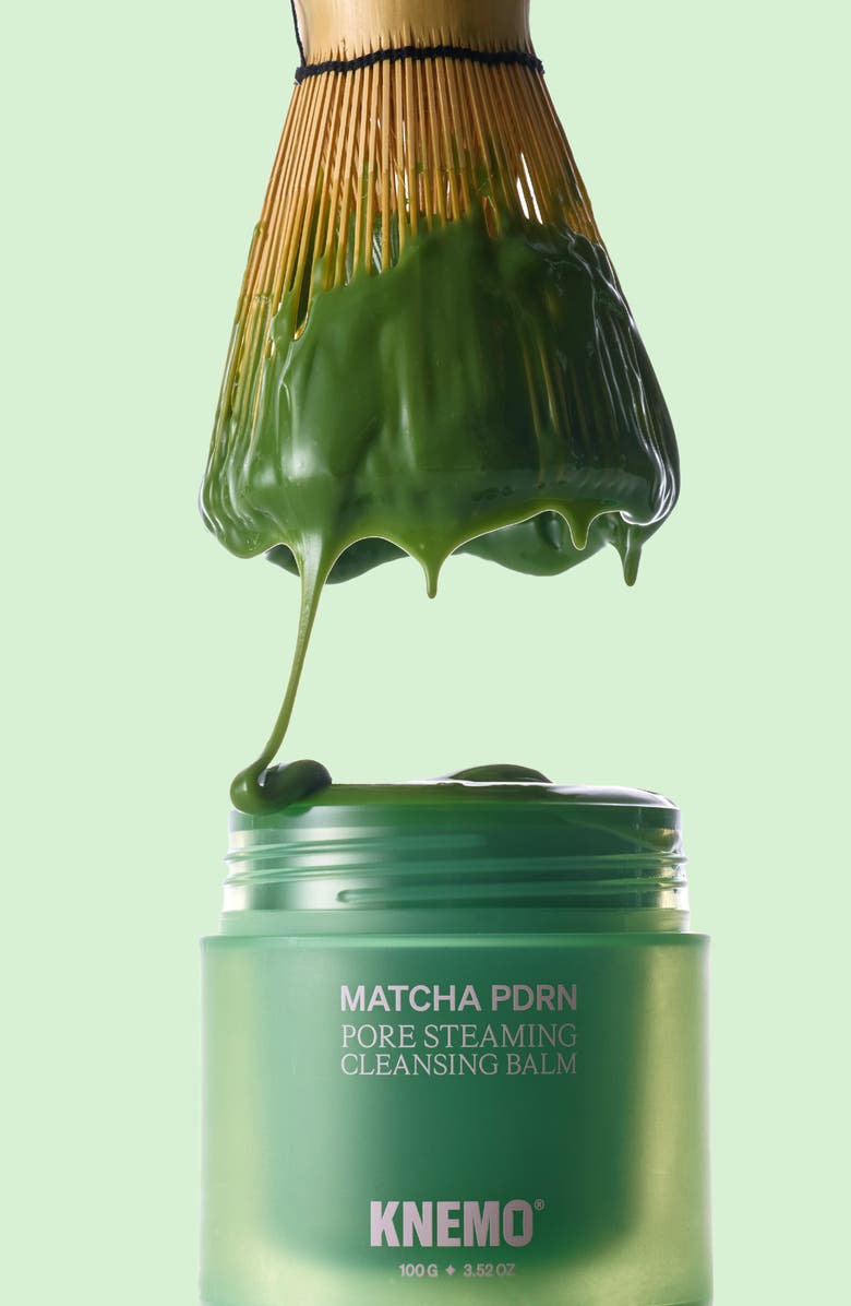 KNEMO Matcha PDRN Pore Steaming Cleansing Balm, Alternate, color, Green
