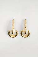 COS Sculptural Pearl Earrings