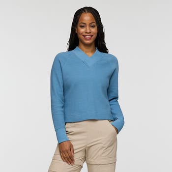 vaqutau voyage ノースリーブス トップス Cotopaxi Atajo Long-Sleeve Waffle V-Neck - Women's | Nordstrom