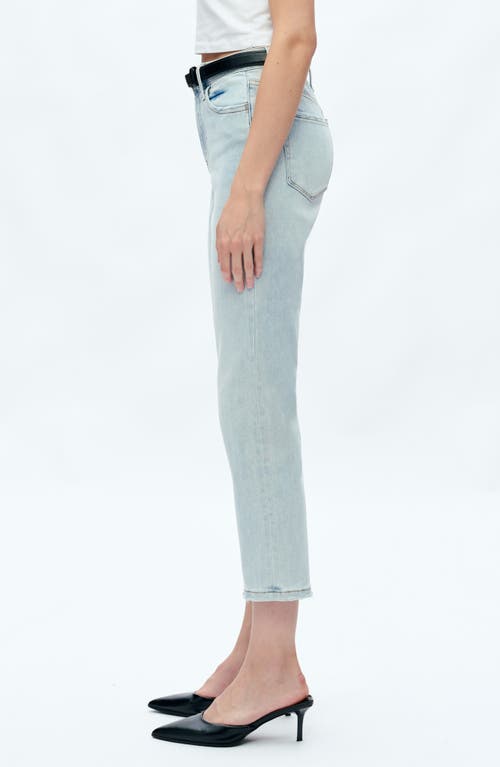 Bayeas High Waist Ankle Straight Leg Jeans