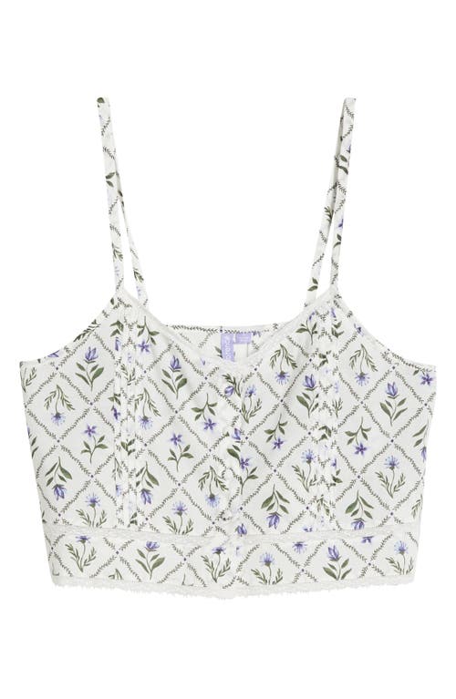 FLORENCE BY MILLS FLORENCE BY MILLS FRONT BUTTON CROP TANK 
