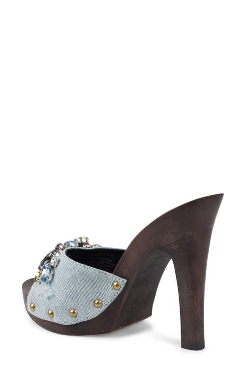 Zigi Razzel Platform Sandal In Blue