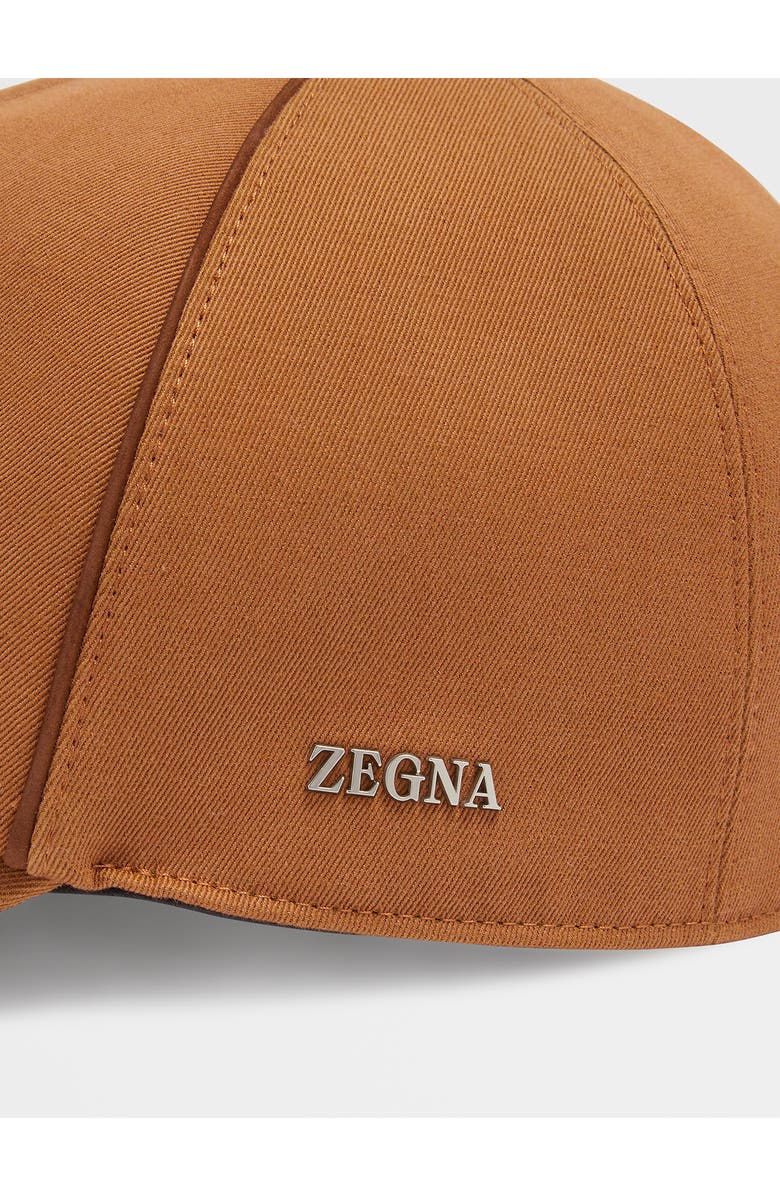 ZEGNA Cotton & Wool Adjustable Baseball Cap, Alternate, color, Foliage