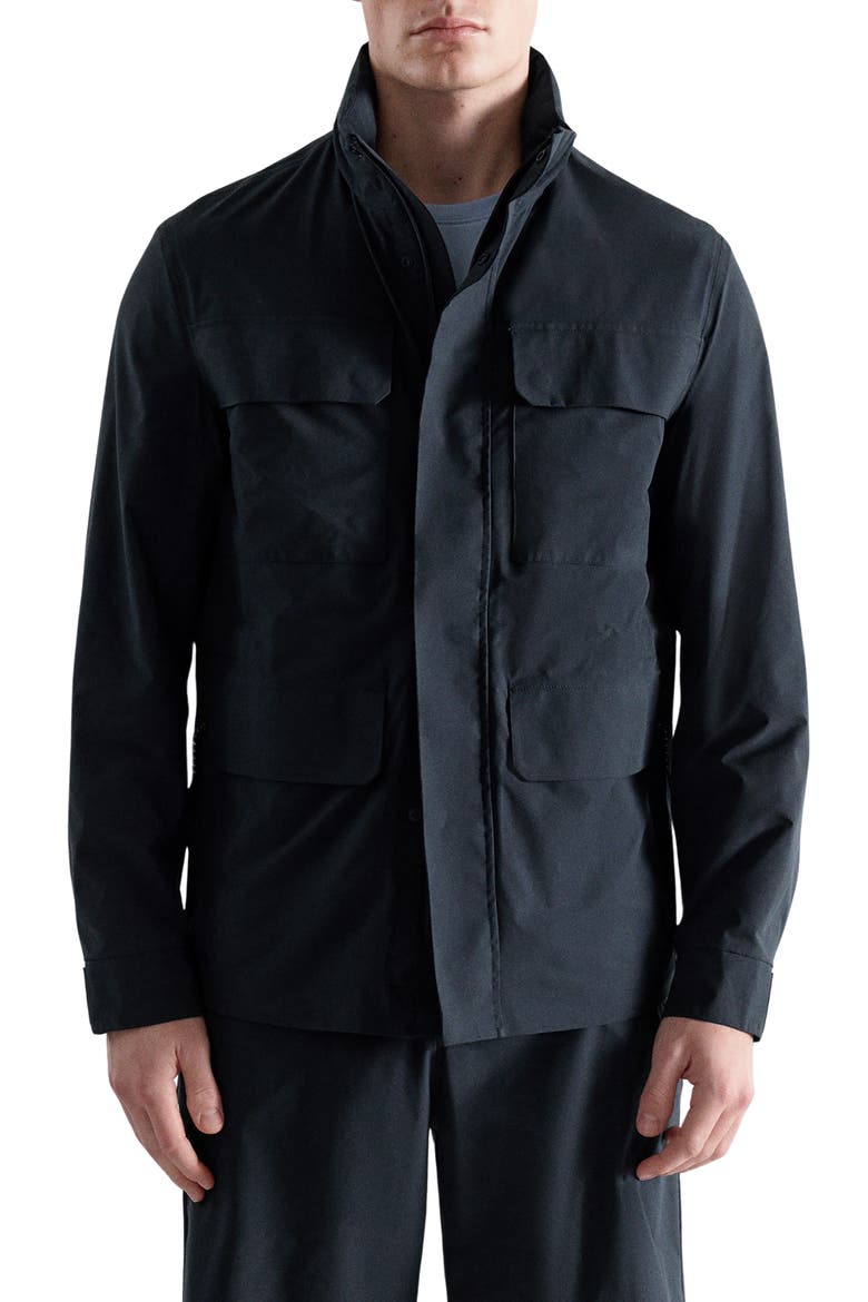 Water Repellent Thermolite® Jacket, Main, color, NAVY