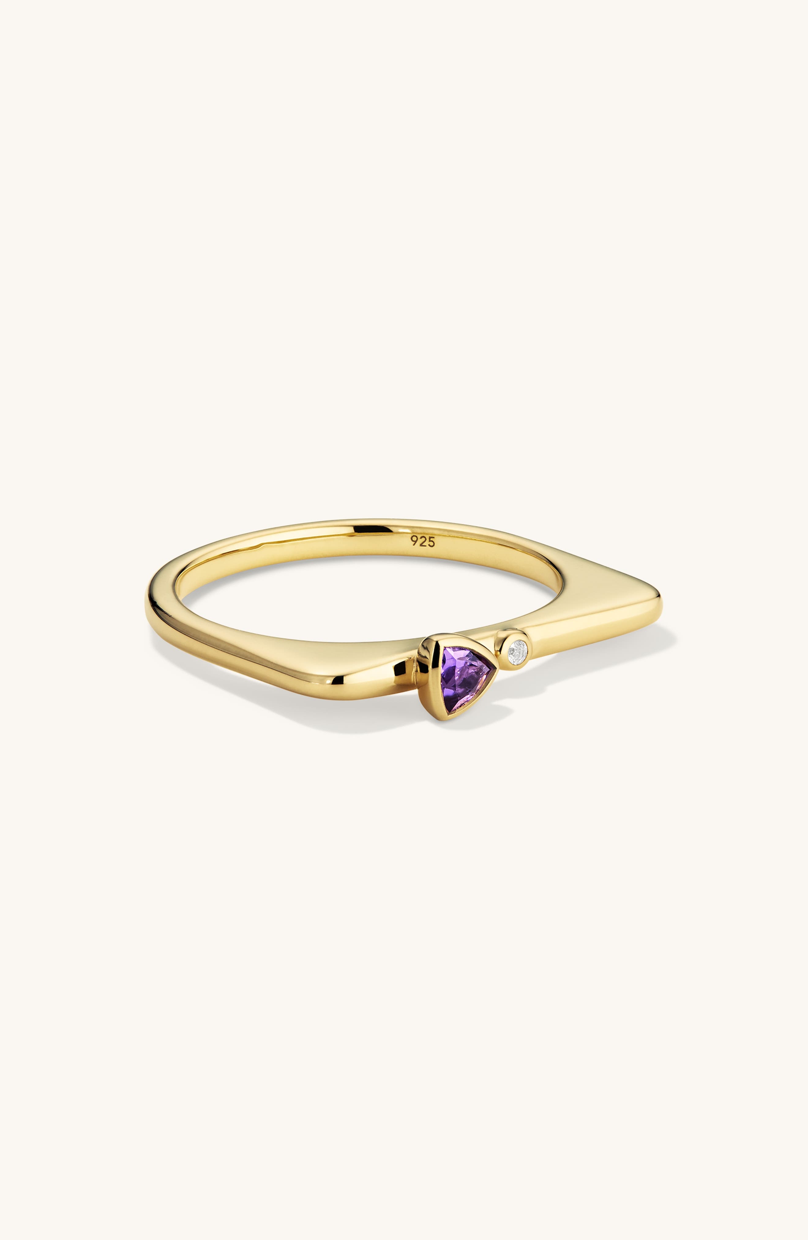 Gold / Amethyst