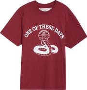 ONE OF THESE DAYS Cobra Graphic Print T-Shirt