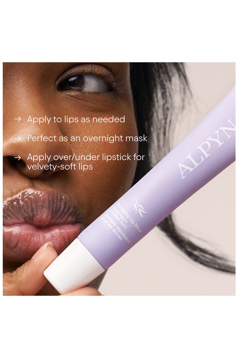 Plumping Lip Mask with Willow & Sweet Agave, Alternate, color, NO COLOR