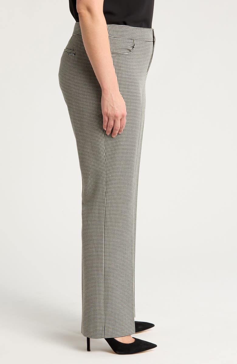 Anne Klein Houndstooth Pants, Alternate, color, 