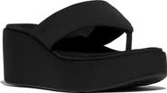 FitFlop PlatFForms Wedge Toe Post Sandal