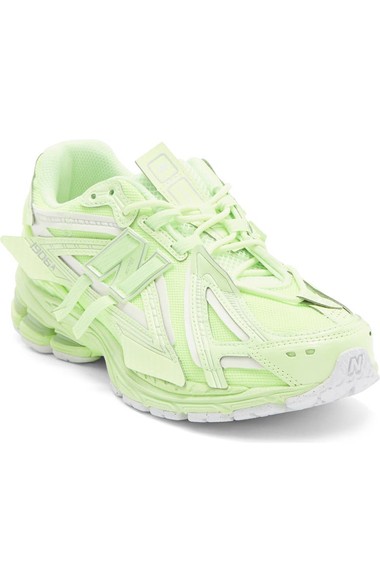 New Balance Gender Inclusive 1906 Sneaker, Main, color, Mint Flash/ Silver Metallic