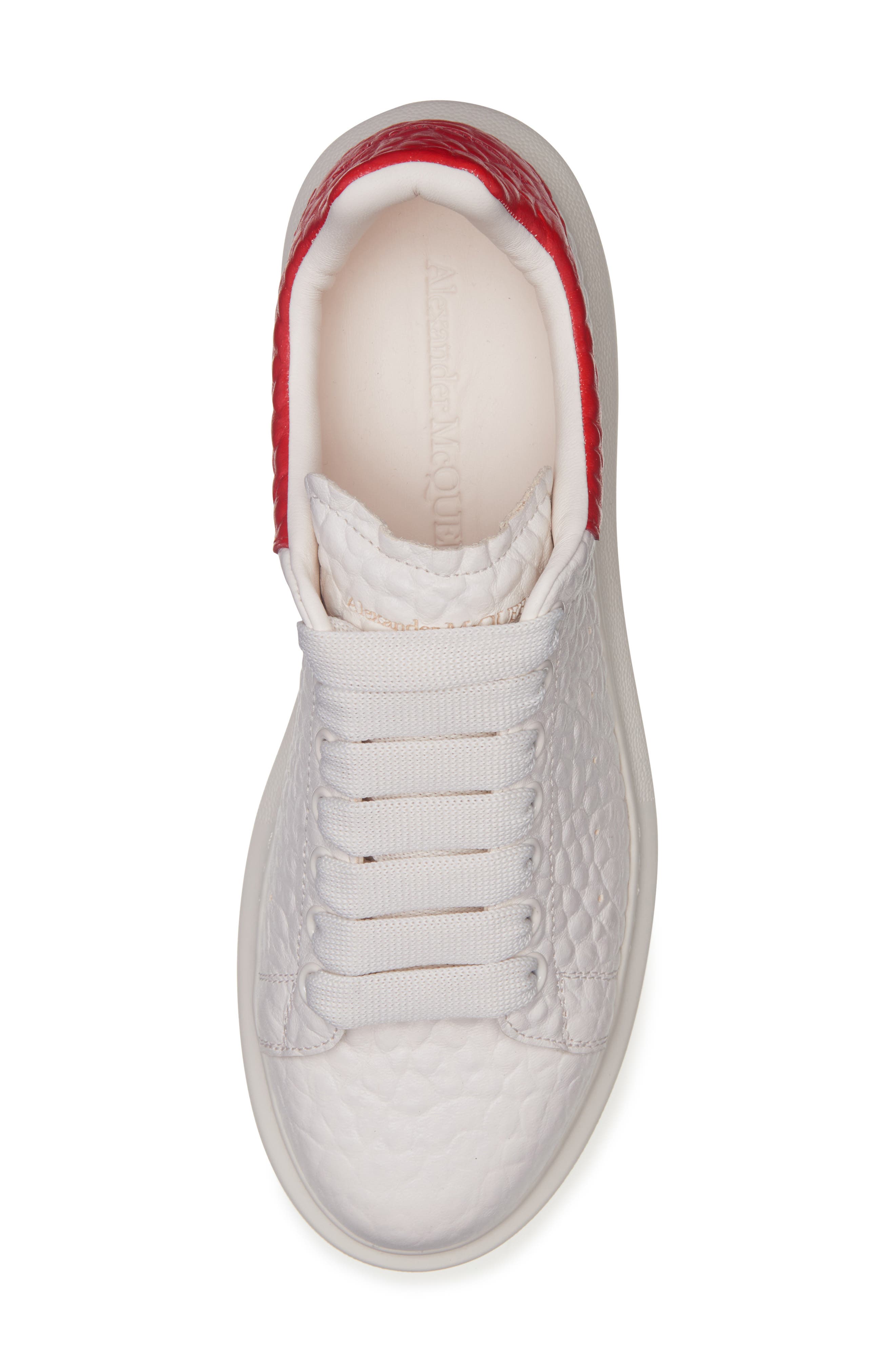 McQueen Oversized Sneaker, Alternate, color, White