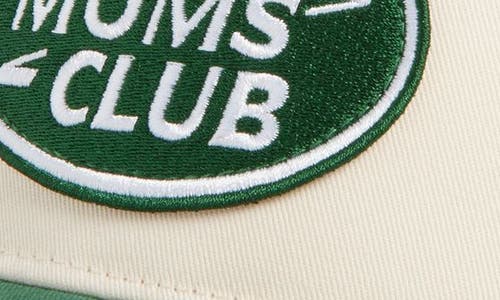 Kenzkustomz Hot Moms Club Trucker Hat In Brown