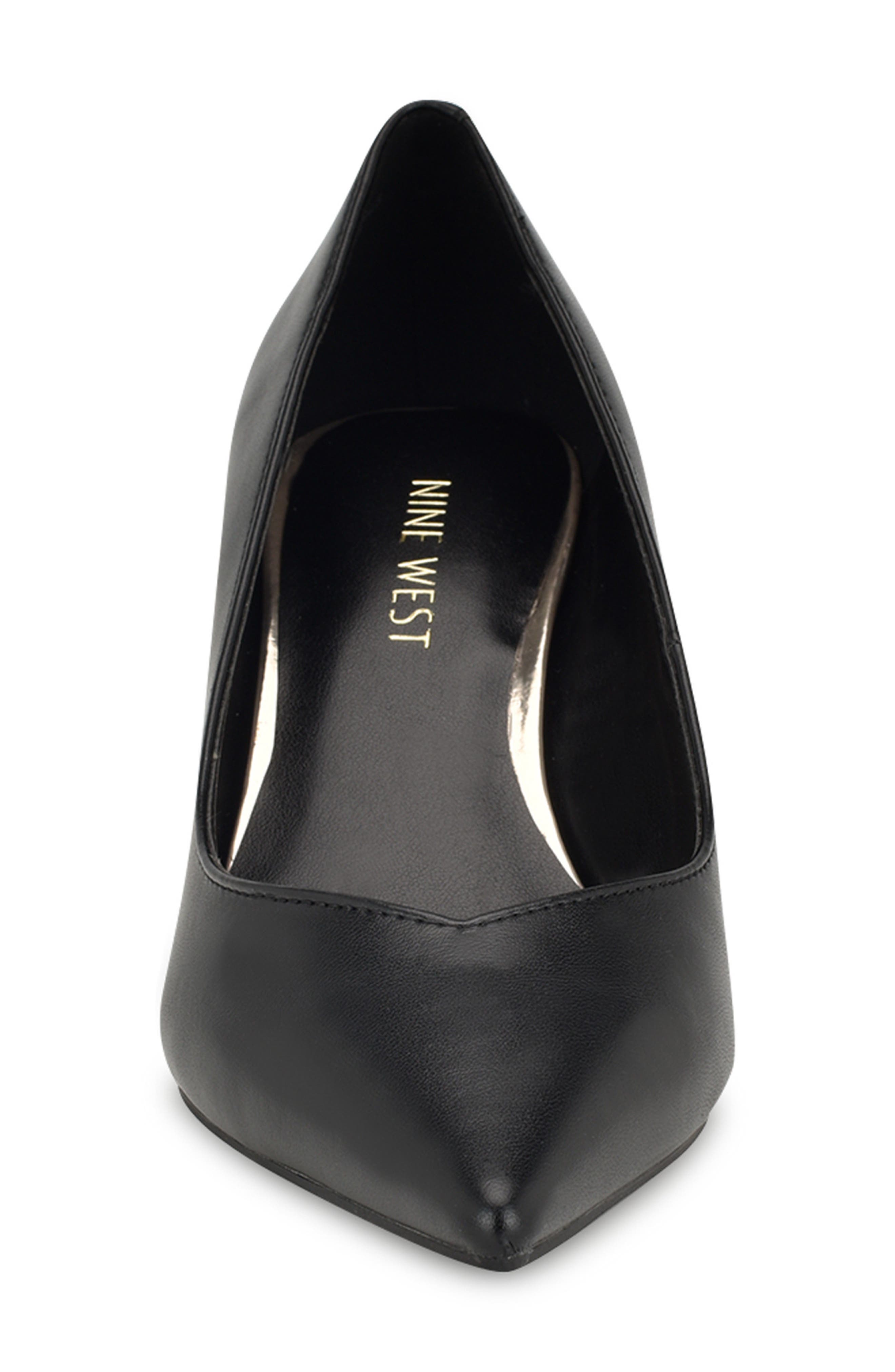 Nine West Andes Pump, Alternate, color, Black Smooth