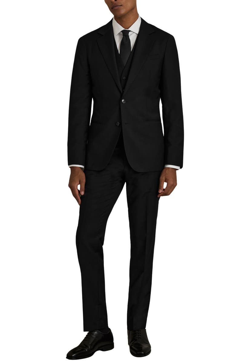 Reiss Aspire Wool Dress Pants, Alternate, color, 