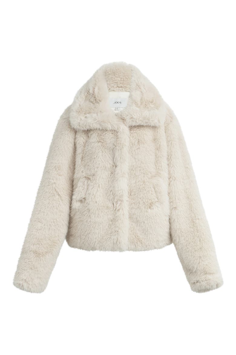 The Cozy Faux Fur Coat, Alternate, color, STONE