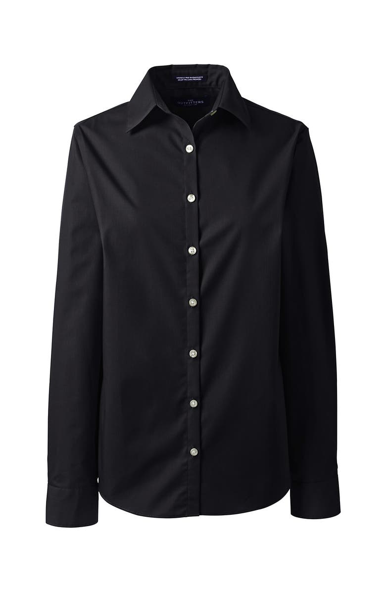 Lands' End Long Sleeve Broadcloth Shirt, Alternate, color, 