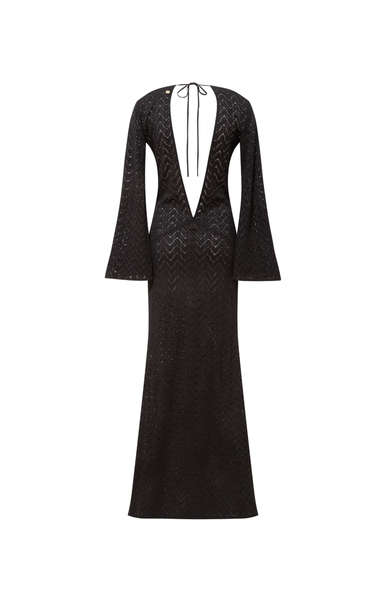 Luna B Jerina Dress, Alternate, color, Black