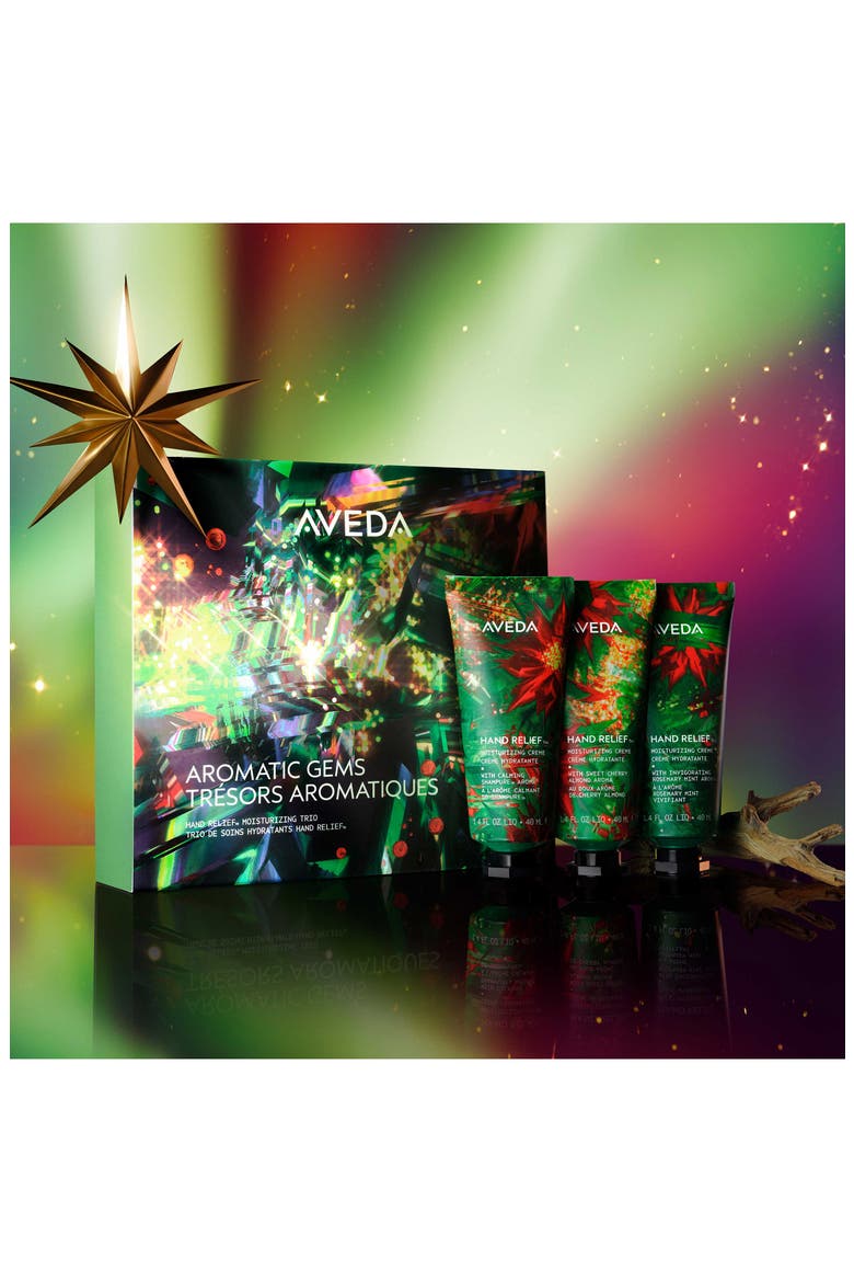 Aveda Aromatic Gems: Hand Relief Moisturizing Trio Gift Set $33