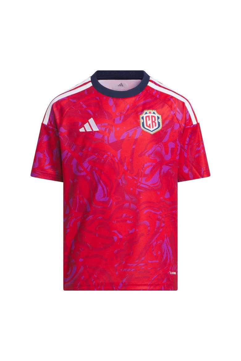 Youth adidas  Red Costa Rica National Team FIFA x World Cup 2026 Home Replica Jersey, Alternate, color, Red