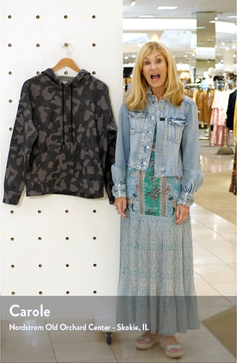 Cara Everyday Print Hoodie, sales video thumbnail