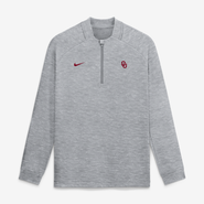 Nike Men's Nike  Gray Oklahoma Sooners Par Raglan Tri-Blend Therma-FIT Half-Zip Pullover