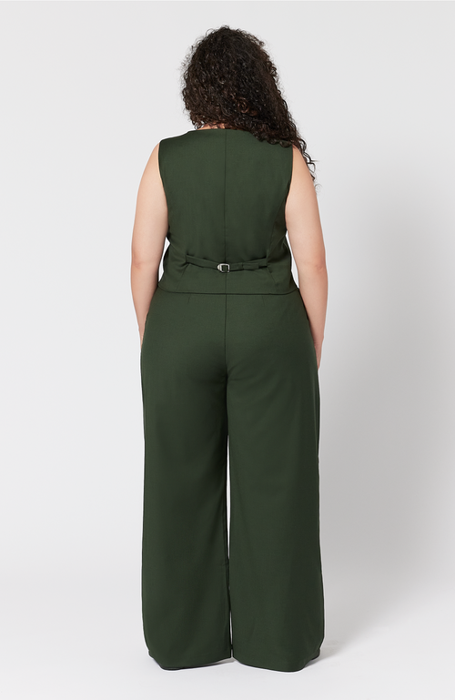 AAM THE LABEL AAM THE LABEL THE WOOL WIDE LEG PANT FOR FULL HIPS AND THIGHS 