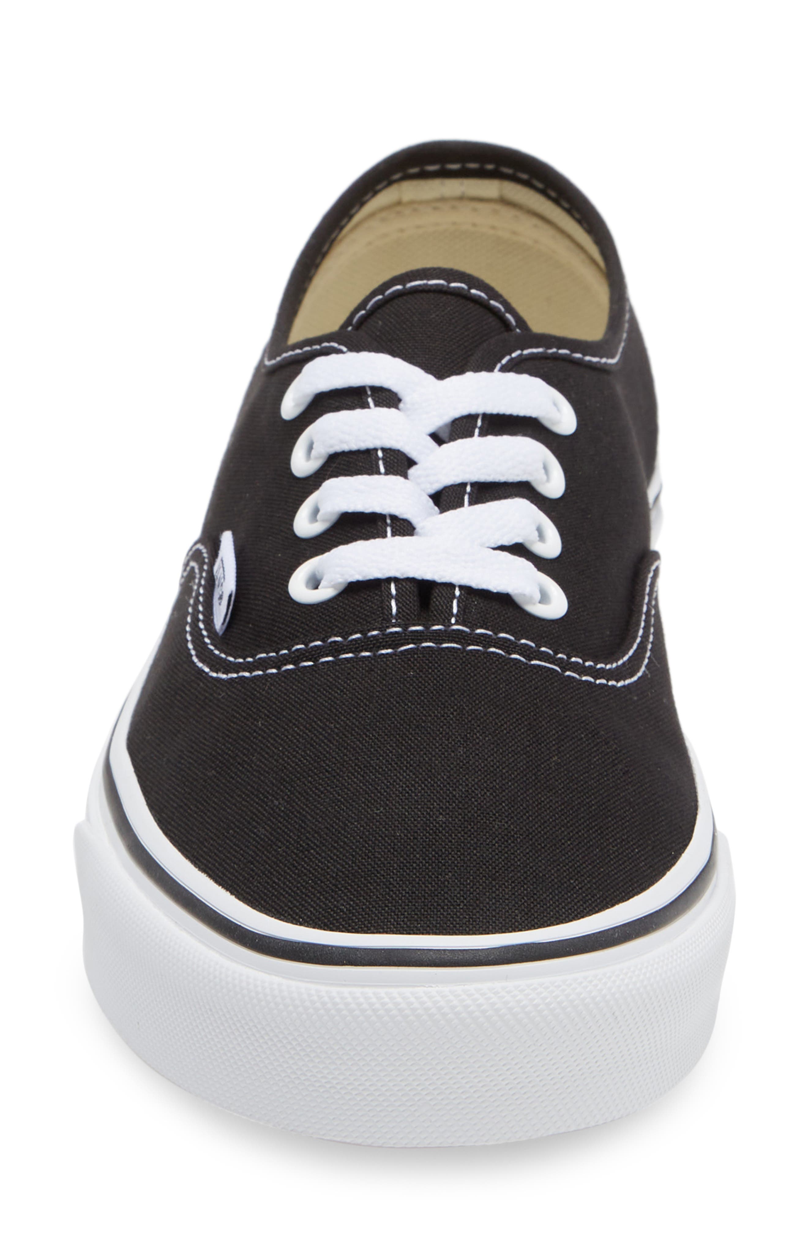 Vans Authentic Sneaker, Alternate, color, Black