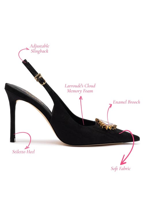 Larroude Larroudé X Libertine Eye Pump In Black