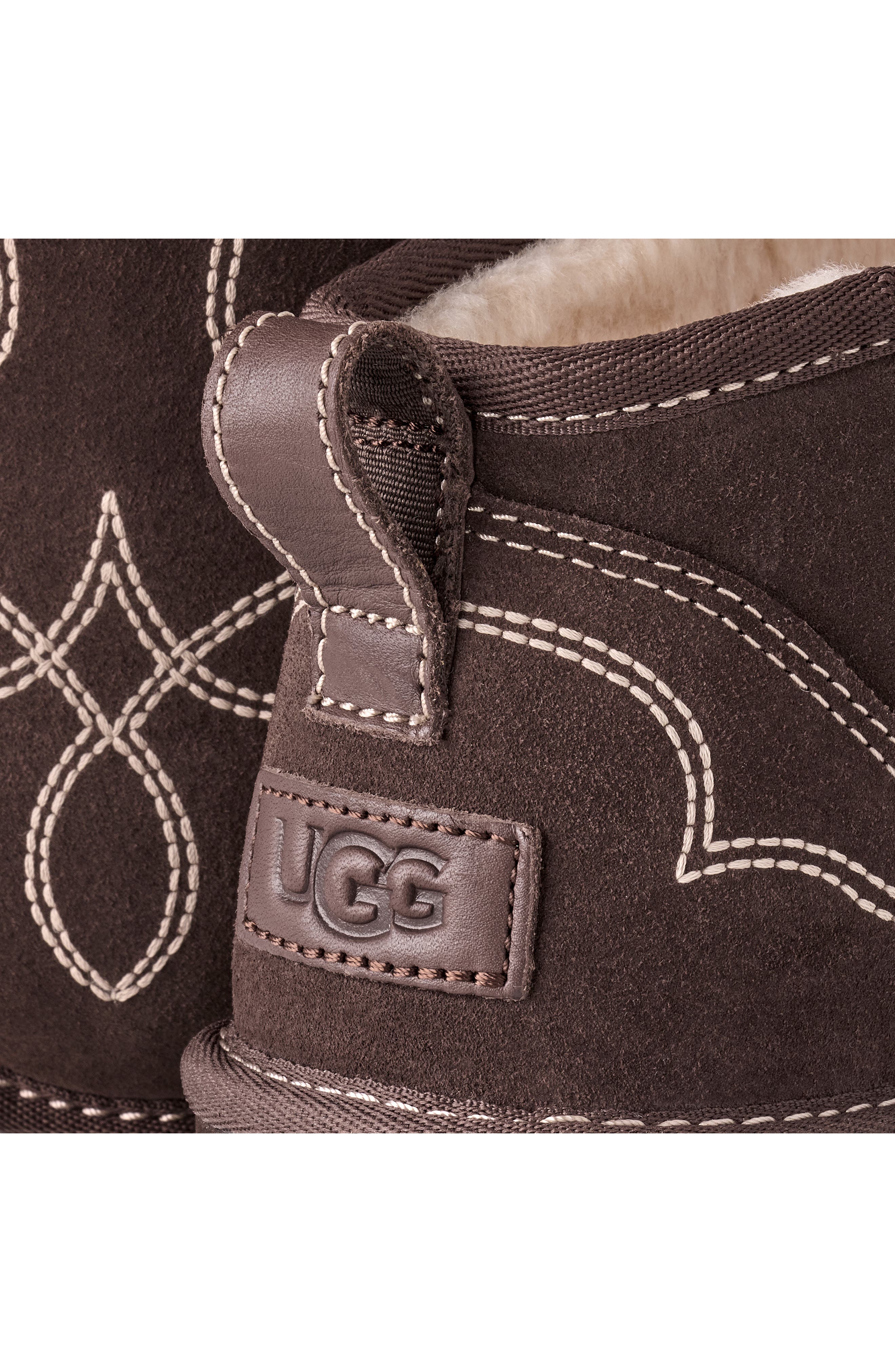 Classic Ultra Mini Western Boot, Alternate, color, BURNT CEDAR