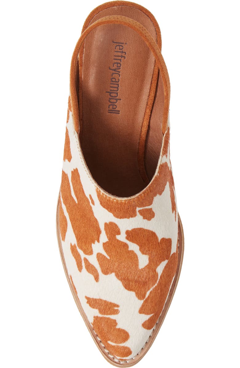 Jeffrey Campbell Favela Genuine Calf Hair Slingback Clog, Alternate, color,