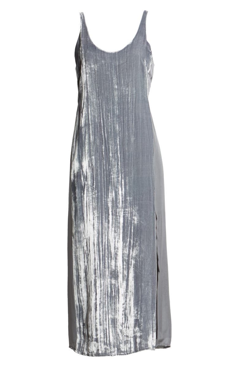 J Brand Alisha Velvet Tank Dress, Alternate, color, 