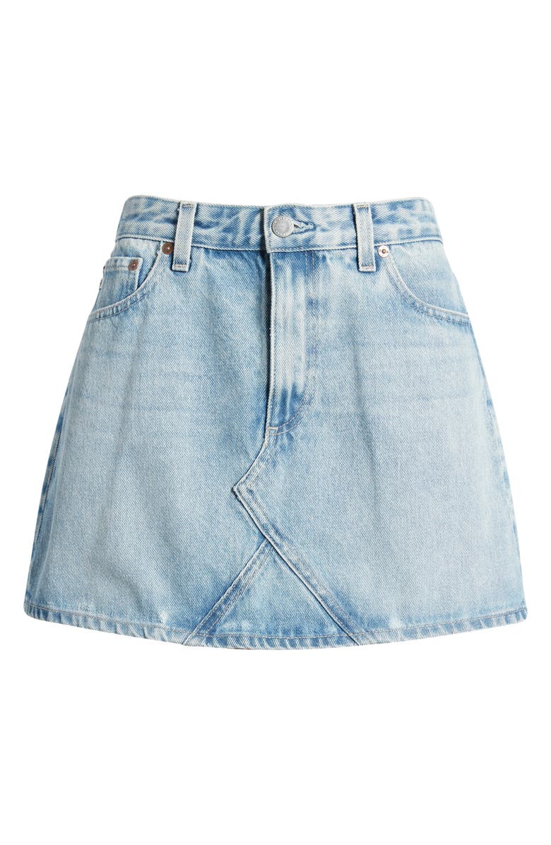 AG Remy Denim Miniskirt, Alternate, color, Idyllic