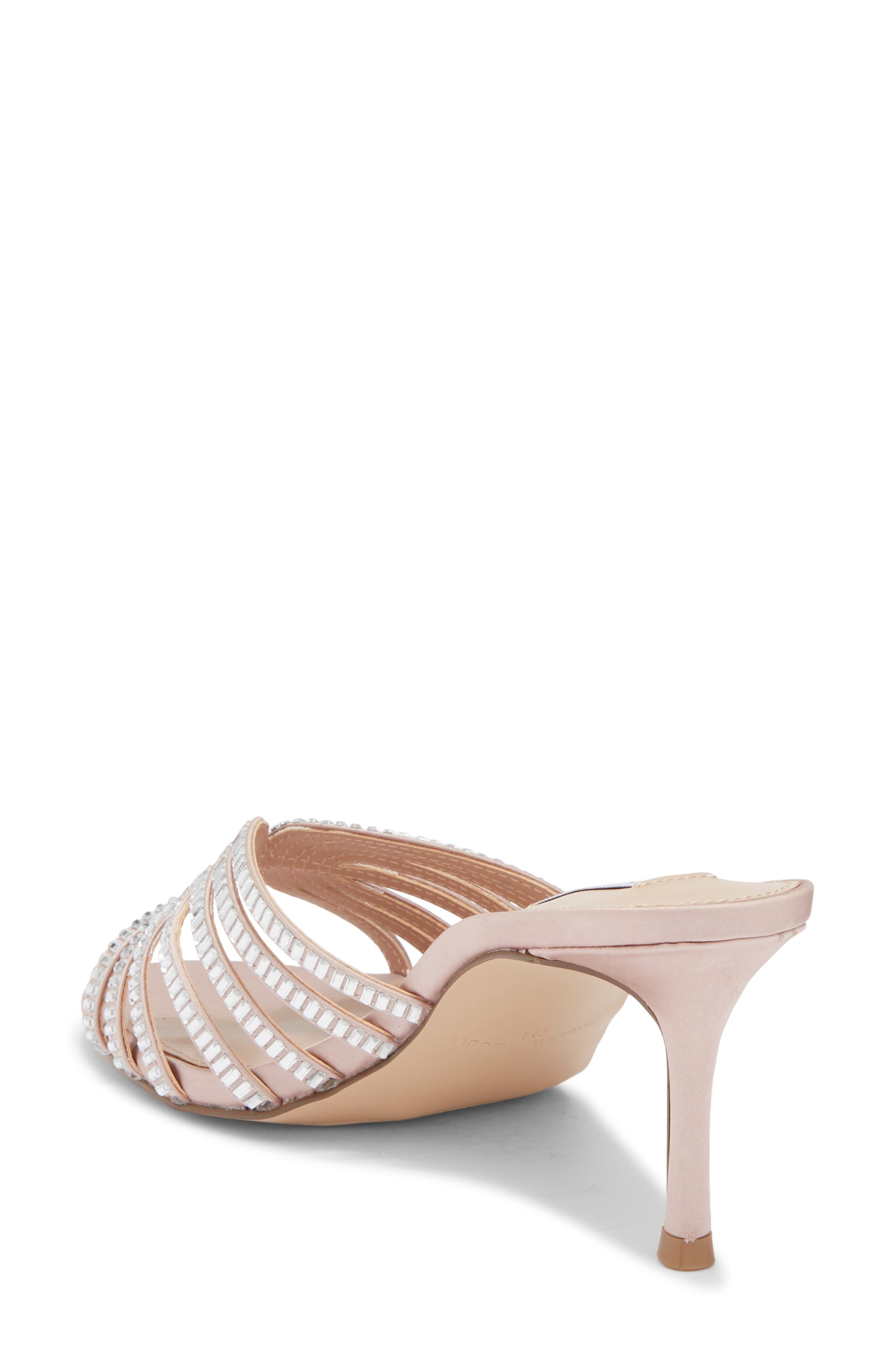 Melanyy Crystal Embellished Slide Sandal - image 4