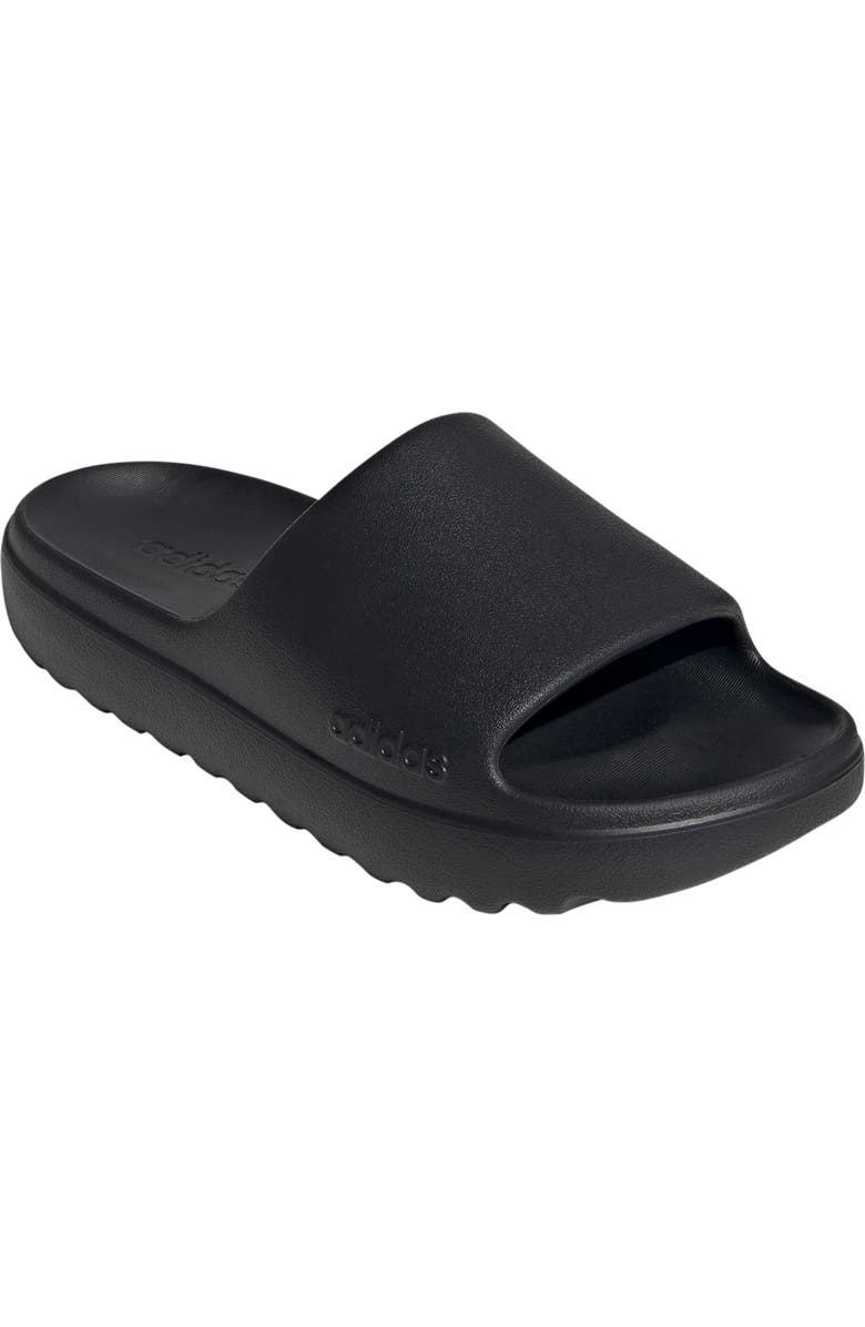 adidas Adilette Lumia Slide Sandal, Main, color, Black/Black/Black