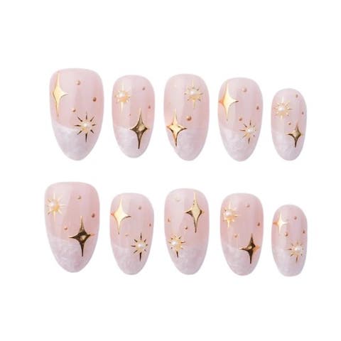 Celestial - Short Almond - Nail Set