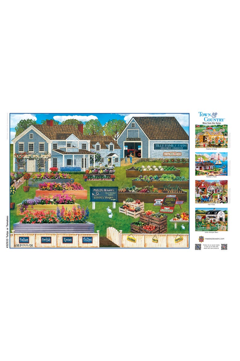 Tulips or Tomatoes 300 Piece Puzzle, Alternate, color, Multicolor