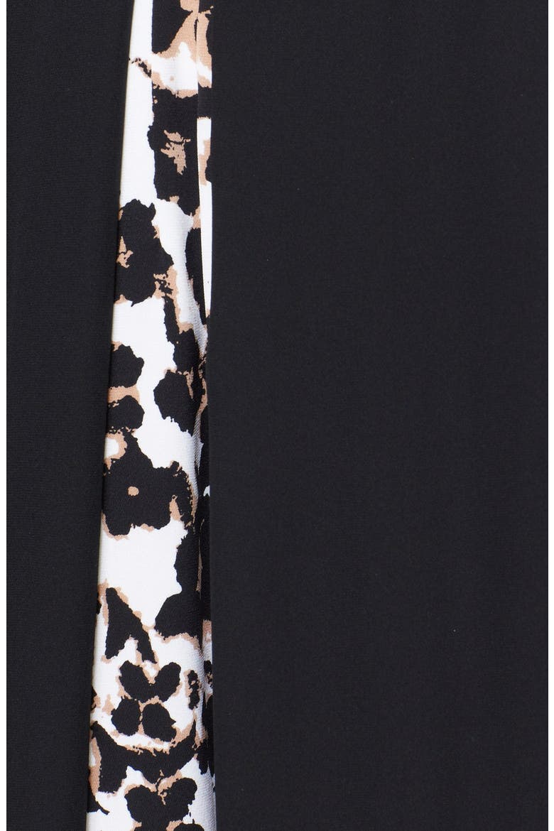 Cheetah Print Silk Wrap Dress (Nordstrom Exclusive), Alternate, color, CHEETAH FLORAL LARGE PRINT